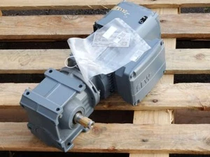 SEW Getriebemotor S37 DRN71MS4/BE05HF/TH 01.812382710 1405/25r/min 0.25kW i55,93 - Bild 1 von 3