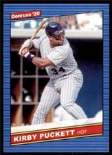 2020 Donruss Retro 1986 Variations #217 Kirby Puckett - Minnesota Twins