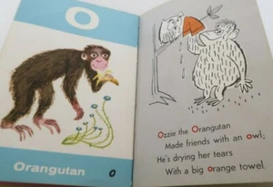 Alphabet Zoo By Jane K. Lansing 1965 Hart Publishing Co. Hardcover book - Picture 1 of 11