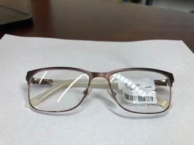 ADRIENNE VITTADINI #AV1142 MARCO DE GAFAS MUJER MARRÓN SEMI MATE 53-16-135(00) Foto 1 de 4