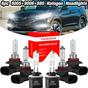 For Chevy Tahoe 2001-2006 6pcs 3400K Halogen Headlight High/Low + 880 Fog Lights - Picture 1 of 11