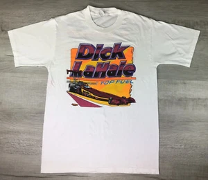 Dick LaHaie Top Fuel Shirt NHRA Drag Racing T 100% Cotton USA Mens Size L RARE!! - Picture 1 of 12