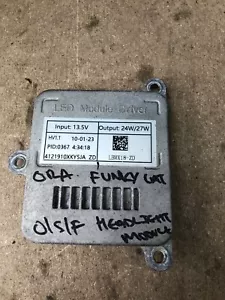 GWM ORA FUNKY CAT 2023 O/S/F MÓDULO FARO LADO CONDUCTOR DERECHO 4121910XKY5JA. - Imagen 1 de 2