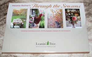 LEANIN TREE Through the Seasons~GREETING CARD ASSORTMENT #90826~1 ea 20 designs - Picture 1 of 3