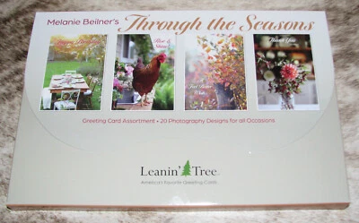 LEANIN TREE Through the Seasons~GREETING CARD ASSORTMENT #90826~1 ea 20 designs - Image 1 of 3