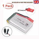 3.7V 1800mAh 25C Lipo Battery JST Plug w/ USB Charger for RC Drone Quadcopter