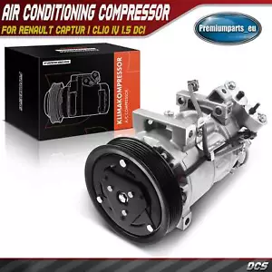 Air Conditioning Compressor for Renault Captur I Clio IV 1.5 dCi 926002352R New - Picture 1 of 10