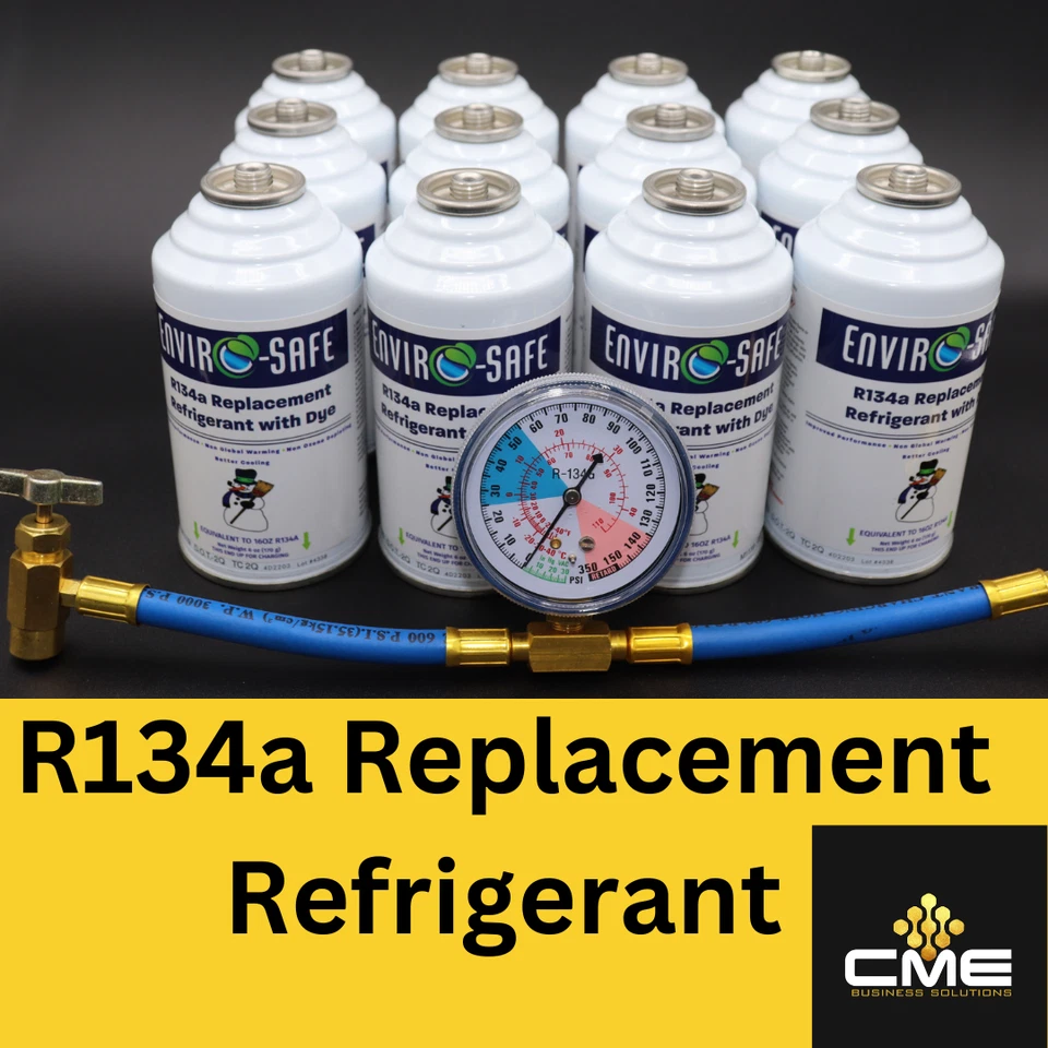 Enviro-Safe R134a Vehicle AC Refrigerant