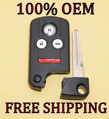 OEM 05-10 ACURA RL CHAVE INTELIGENTE PROXIMIDADE CONTROLE REMOTO FOB TRANSMISSOR ACJ8D8E24A04 #1 - Imagem 1 de 2