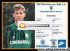 Autogramm Fussball | TSV 1860 München | 1995 | Bernd MEIER
