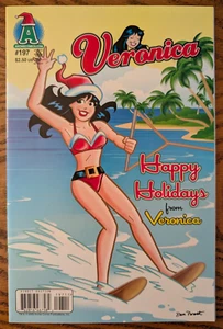 Veronica #197 - Dan Parent Christmas Swimsuit Cover - Picture 1 of 10