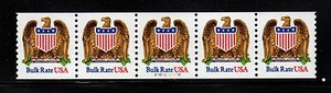#2602 Eagle & Shield PNC5  Pl #A1010101010 - MNH - Picture 1 of 1