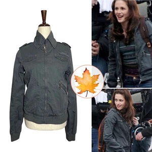 Chaqueta de Carga Ligera Billabong Original Hannah Gris M ASO Bella Swan - Imagen 1 de 12