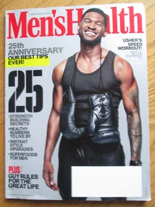 Men's Health magazine - November 2013 - 25th Anniversary issue - Usher - Picture 1 of 8