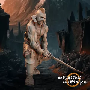 Morthan Orc Berserker A | Print Goes Ever On | RPG Wargaming 3D Printed MESBG - Picture 1 of 1