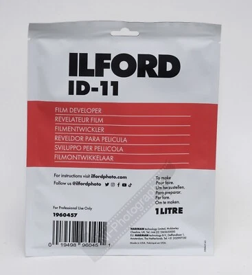 Ilford ID-11 (ID11) 1L Black and White Powder Film Developer Free Postage - Image 1 of 4