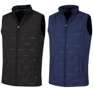 Island Green wärmegeschweißte gepolsterte Weste Herren Thermo