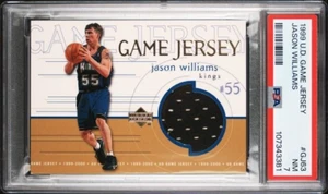 1999 Upper Deck Game Jersey Jason Williams #GJ63 PSA 7 - Bild 1 von 2
