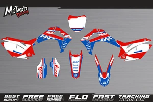 Graphics Kit for Honda CRF 250 R 2014 2015 2016 2017 Decals by Motard Design - Picture 1 of 3