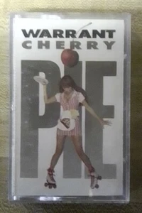 Warrant: Cherry Pie 1990 CBS Records Cassette VG+ Hair Metal Ode To Tipper Gore  - Picture 1 of 8