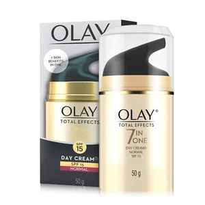 Olay Total Effects Day Cream SPF 15 – For All Skin Types, Anti-Aging, Niacinamid - Picture 1 of 8