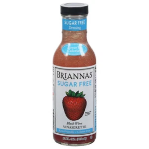 Briannas Dressing Blush Wine Vinaigrette Sugar Free 12 Oz (Pack Of 6) - Picture 1 of 1