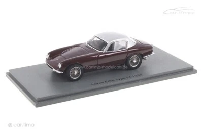 Lotus Elite Tipo 14 1958 Rosso Spark 1:43 S5064 - Immagine 1 di 4