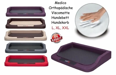 NEU Codura Hobbydog Medico Orthopädische Viscomatte Hundebett Hundekorb - Bild 1 von 4