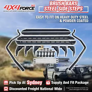 Side Steps Brush Rail Bars Rock Sliders for Nissan Patrol GU Y61 Wagon 88-05 SYD - Picture 1 of 3