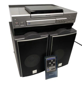 PIONEER XC-L5 Stereo Receiver CD Player Pop Up Display With Remote and Speakers - Picture 1 of 22