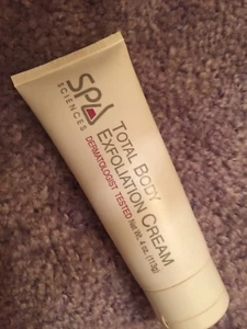 RARE Microdermabrasion Cleanser Scrub Spa Sciences Body Exfoliation Cream FS - Picture 1 of 10