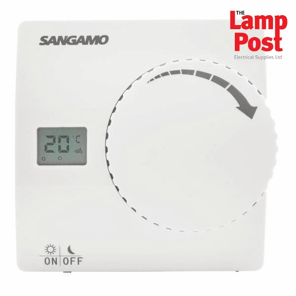 Sangamo RSTAT3 - Digital Room Thermostat Central Heating 2 Wire Stat - Image 1 of 1
