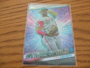 Juan Soto Stars of the MLB 2024 Topps Series 1 Baseball # SMLB-20 PADRES - Bild 1 von 2