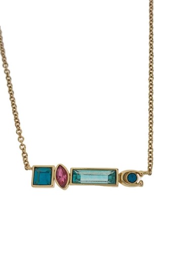 Collana COACH Top GLD colore pietra donna