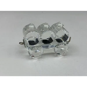 Estatuilla de vagón de gasolina tren cristal Swarovski "Cuando éramos jóvenes" retirada - Imagen 1 de 10