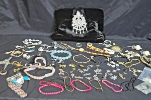 Genuino Olvidado Cajón Hallazgo, Gran Lote Mixto, Joyería, Artesanía, Bolso Claudia B - Imagen 1 de 22