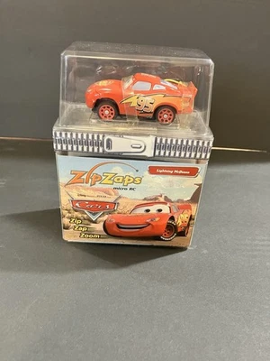 Radio Shack Zip Zaps Micro RC Disney Pixar Cars Lightning McQueen Unopened! 1:64 - Image 1 of 4