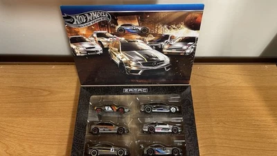 Conjunto Hot Wheels 2025 ZAMAC Mercedes, Porsche, BMW, Ford, Honda Civic, Toyota  - Imagem 1 de 4