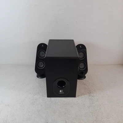 Logitech X-230 2.1 Surround Sound Gaming/PC Speaker System - Testato e Funzionante - Immagine 1 di 4