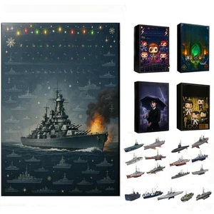 Naval Fleet Adventskalender 24-tägiger Weihnachtscountdown-Kalender Blindbox DE - Bild 1 von 86