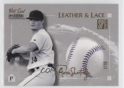 2022 Matte SP Exclusive Leather & Lace White/Purple /10 Aaron Shortridge #LLN-1 - Image 1 of 2