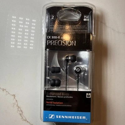 Sennheiser CX300 II CX300II Precision Bass-Driven In-Ear Earphones Headphones - Image 1 of 2