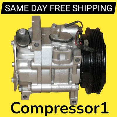 AC Compressor Fits  1988 1989 1990 1991 HONDA CIVIC, CRX 1.5, 1.6L - Image 1 of 3