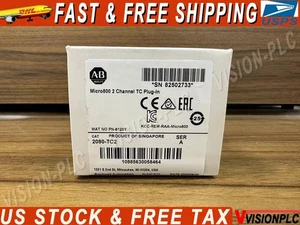 2080-TC2 SER A AB Micro800 2-channel TC Plug-in New Factory Sealed - Picture 1 of 3