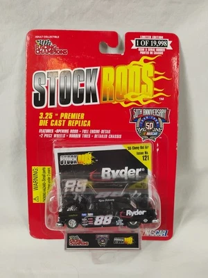 Stock Rods Nascar #121 Kevin Schwartz '55 Chevy Bel Air Ryder #88 coche Foto 1 de 3