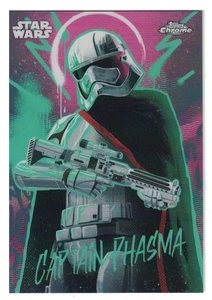 Captain Phasma Star Wars Topps Chrome 2025 #GG-6 Galactic Graffiti - Bild 1 von 2