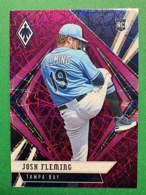 2021 Panini Chronicles - Phoenix Josh Fleming #13 Purple Velocity (RC) - Image 1 of 2