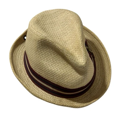 Peter Grimm Fedora Hat L/XL  Follow The Rabbit True Character 1963 100% Paper - Imagem 1 de 4