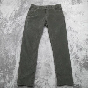 PT Torino Pants Mens 33 Green Denim Soul Slim Fit Stretch Brushed Twill - Picture 1 of 20