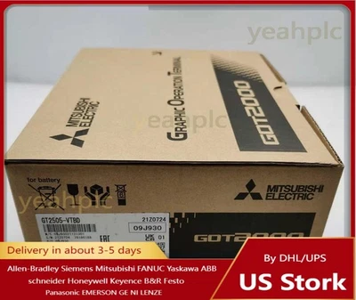 New MITSUBISHI GT2505-VTBD HMI Touch Panel GT2505VTBD In Box Fast Shipping - Image 1 of 4